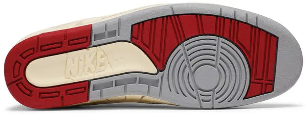 Off-White x Air Jordan 2 Retro Low SP 'White Varsity Red' Sneakers for Unisex