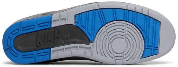 Off-White x Air Jordan 2 Retro Low SP 'Black Varsity Royal' Sneakers for Men