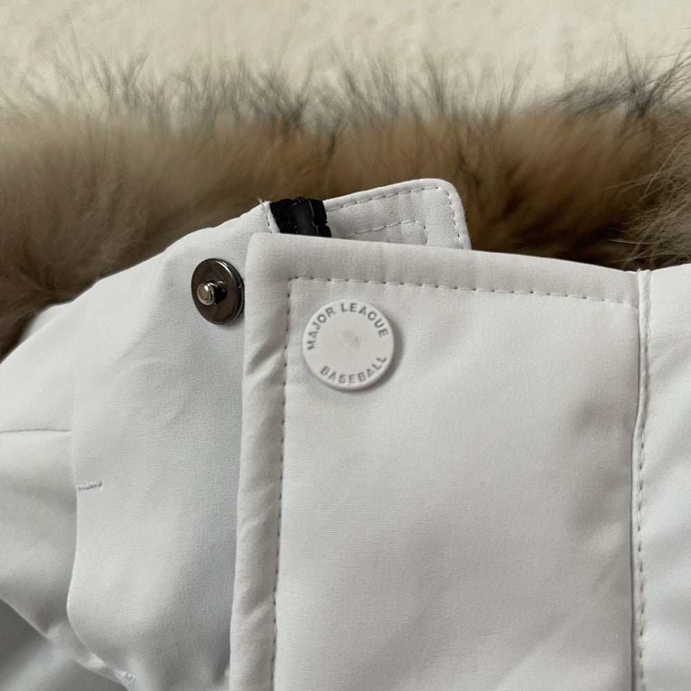 MLB White Down Jacket