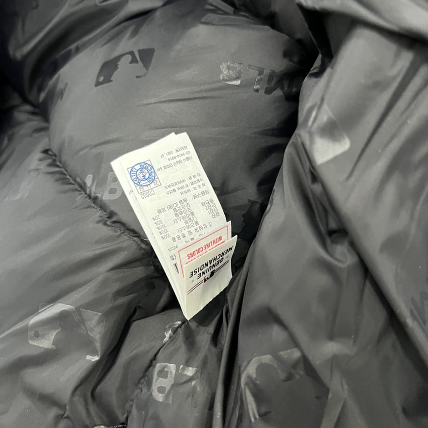 MLB Black Puffer Down Jacket