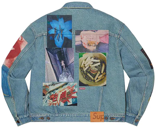 Supreme Daidō Moriyama Denim Trucker Jacket 'Blue' 2022 Outerwear for Unisex