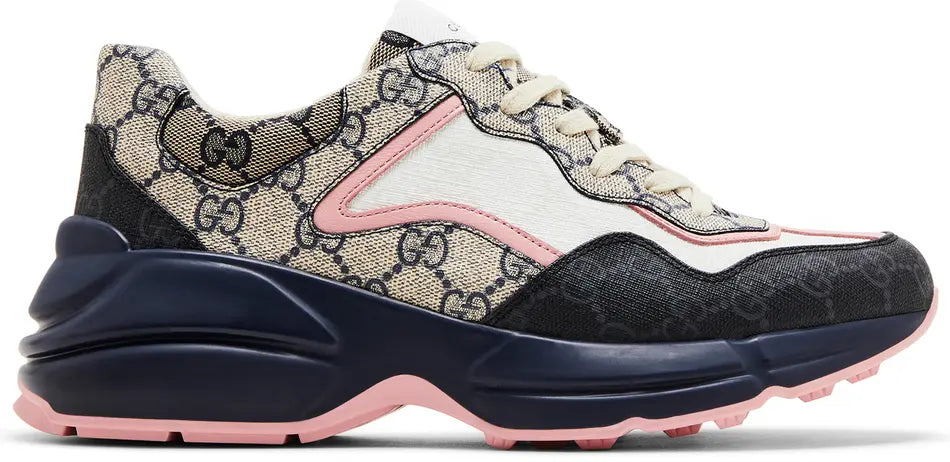 Gucci Wmns Rhyton 'Beige Blue Monogram'