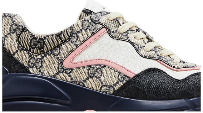 Gucci Wmns Rhyton 'Beige Blue Monogram'