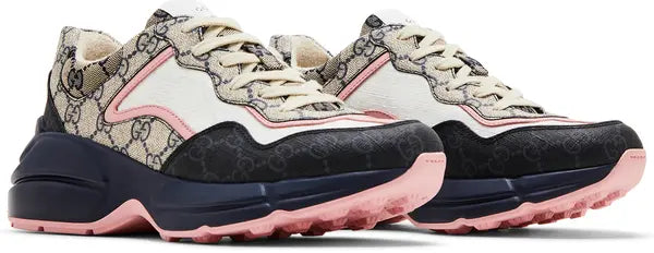 Gucci Wmns Rhyton 'Beige Blue Monogram'