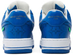 Louis Vuitton x Air Force 1 Low 'White Team Royal' Sneakers for Unisex