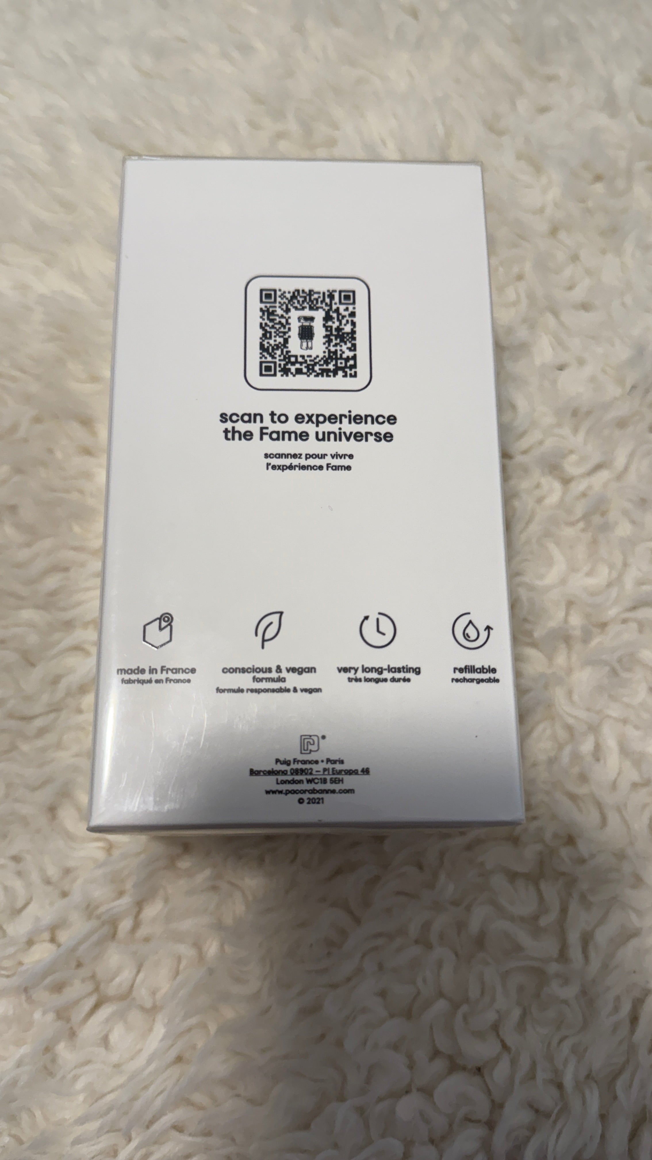 Paco Rabanne Fame by Paco Rabanne Eau De Parfum Spray Refillable 2.7 oz (Women)