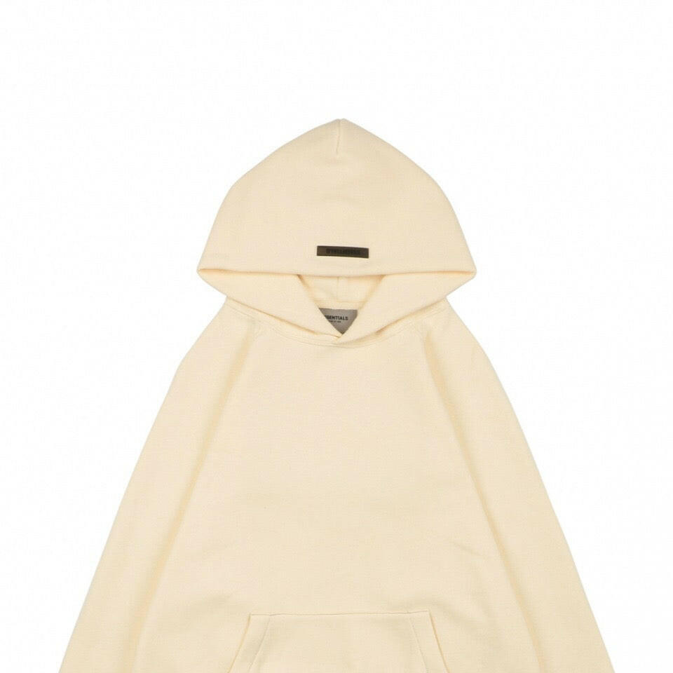 Fear Of God Essential 2021 Fall-Winter Cream Hoodie Apparel Collection - GENUINE AUTHENTIC BRAND LLC  