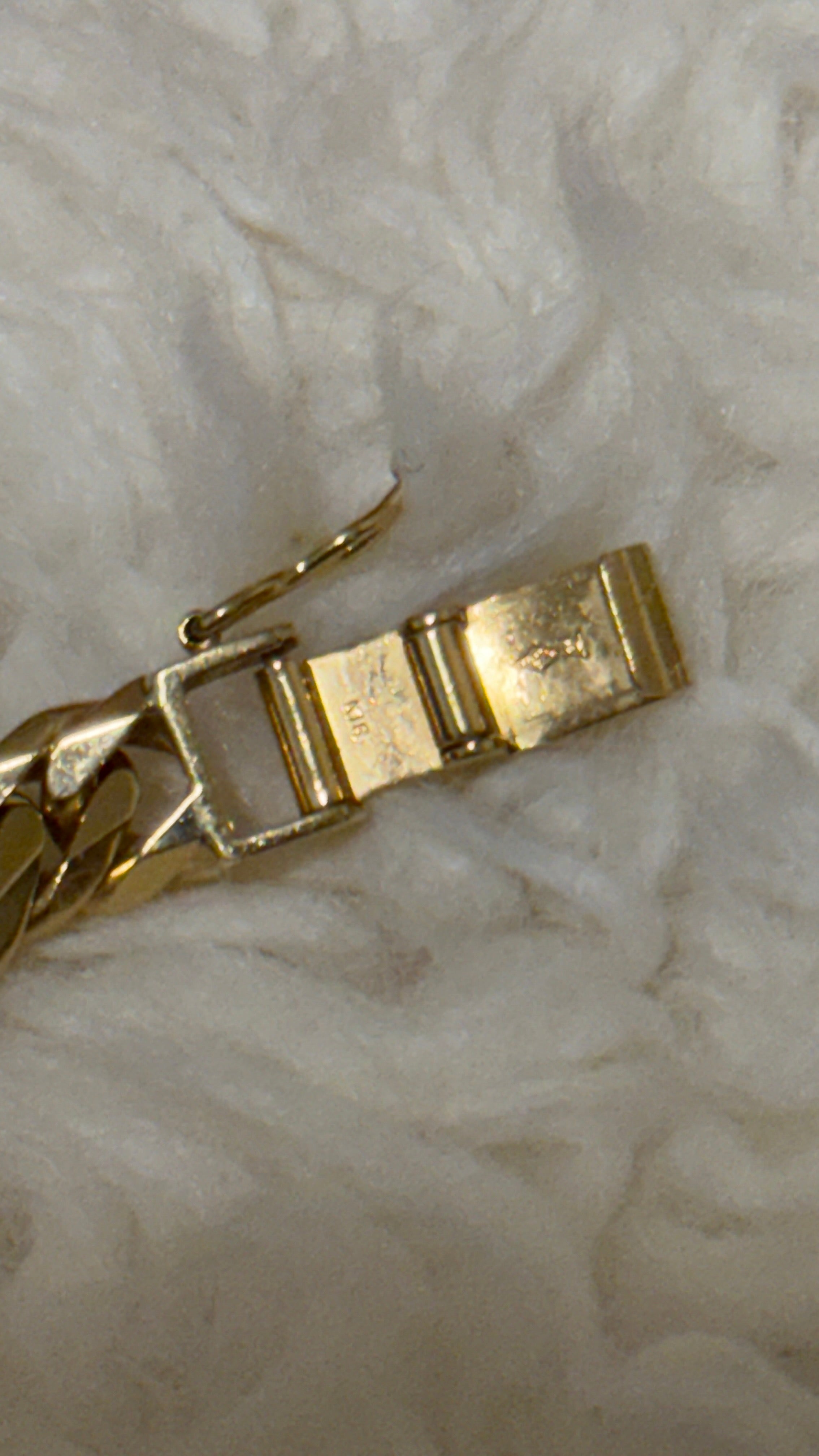 18Karat 100 Gram Gold Chain Necklace 24” M LINK MADE IN JAPAN