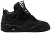 Air Jordan 4 Retro 'Net - Black' Sneakers for Women