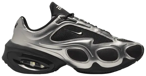 Air Max Muse 'Black Metallic Silver' Sneakers for Women
