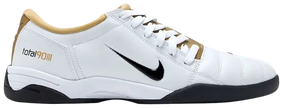 Nike Total 90 3 SP 'White Metallic Gold' 2025 Retro Soccer-Inspired Sneakers