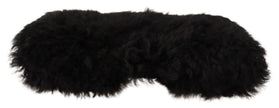 Dolce & Gabbana Elegant Black Cashmere Alpaca Fur Beanie