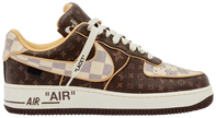 Louis Vuitton x Air Force 1 Low 'Monogram Damier' Pilot Case Sneakers for Unisex