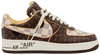 Louis Vuitton x Air Force 1 Low 'Monogram Damier' Pilot Case Sneakers for Unisex