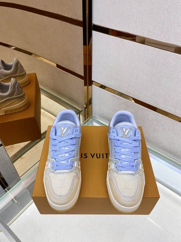LV Low Cut Blue Sneakers for Women