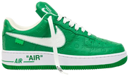Louis Vuitton x Air Force 1 Low 'Green' Friends & Family Sneakers for Unisex