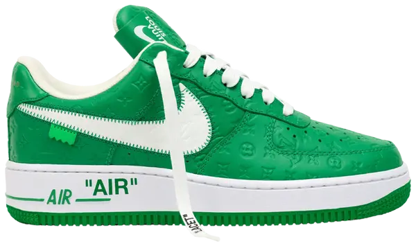 Louis Vuitton x Air Force 1 Low 'Green' Friends & Family Sneakers for Unisex