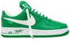 Louis Vuitton x Air Force 1 Low 'Green' Friends & Family Sneakers for Unisex