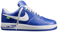 Louis Vuitton x Air Force 1 Low 'Team Royal' Friends & Family Sneakers for Unisex