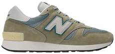 New Balance 1300 Made in USA '40th Anniversary' in grey suede with white leather 'N' logo and ENCAP midsole.