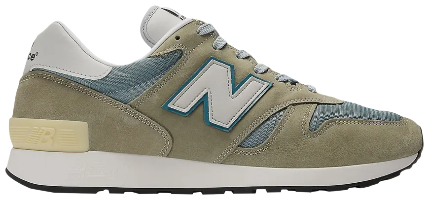 New Balance 1300 Made in USA '40th Anniversary' in grey suede with white leather 'N' logo and ENCAP midsole.