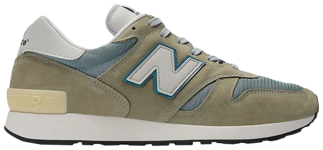 New Balance 1300 Made in USA '40th Anniversary' in grey suede with white leather 'N' logo and ENCAP midsole.