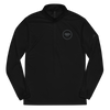 adidas x Genuine Authentic Brand Embroidered Logo Quarter zip pullover - Black / S - Black / M - Black / L - Black / XL - Black / 2XL - Black / 3XL - Black / 4XL