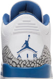Air Jordan 3 Retro 'Washington Wizards' True Blue Sneakers for Men - GENUINE AUTHENTIC BRAND LLC
