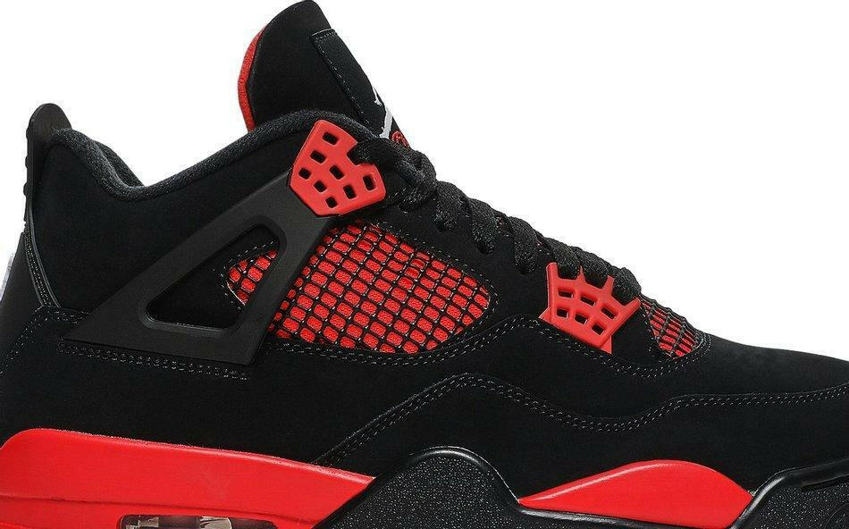 Air Jordan 4 Retro Red Thunder (2022) Sneakers for Men - GENUINE AUTHENTIC BRAND LLC