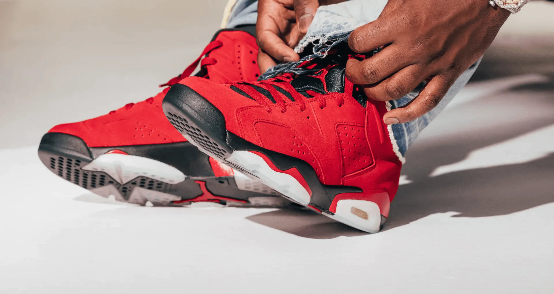Air Jordan 6 'Toro Bravo' Sneakers for Men - GENUINE AUTHENTIC BRAND LLC