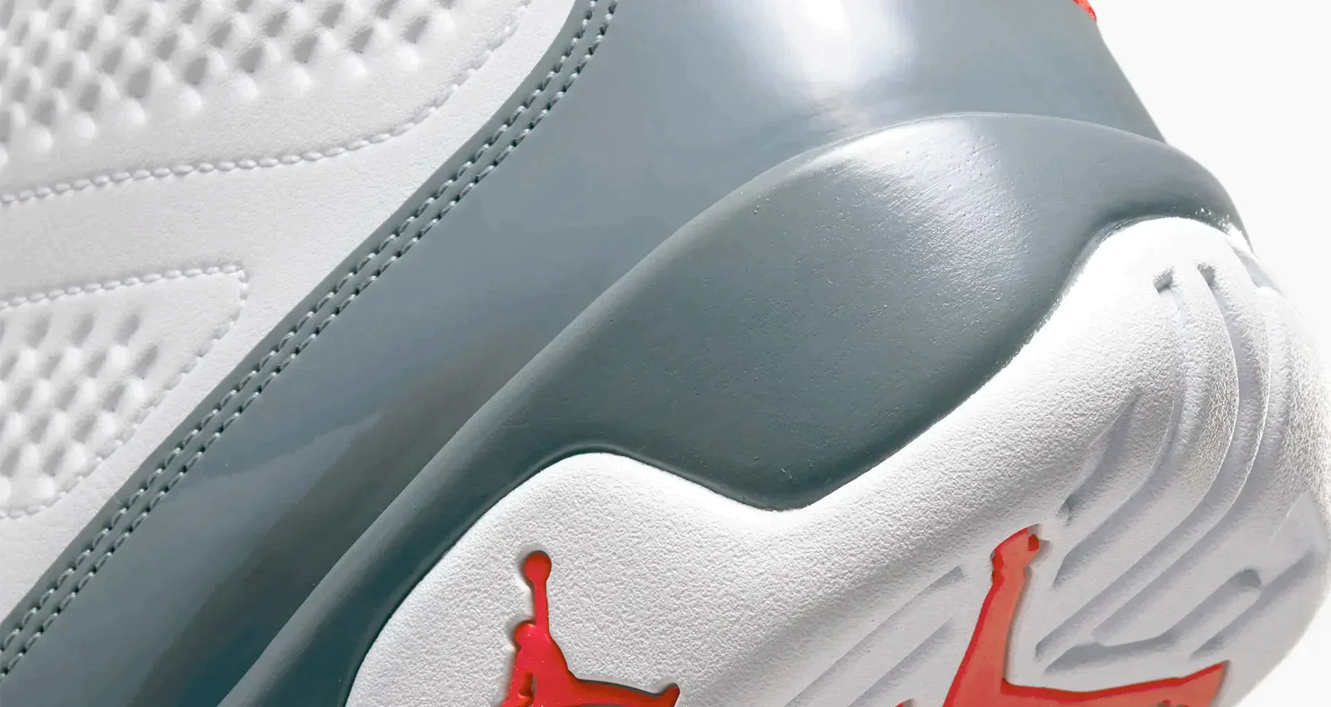 Air Jordan 9 White Cool Grey 'Fire Red' Sneakers for Men - GENUINE AUTHENTIC BRAND LLC