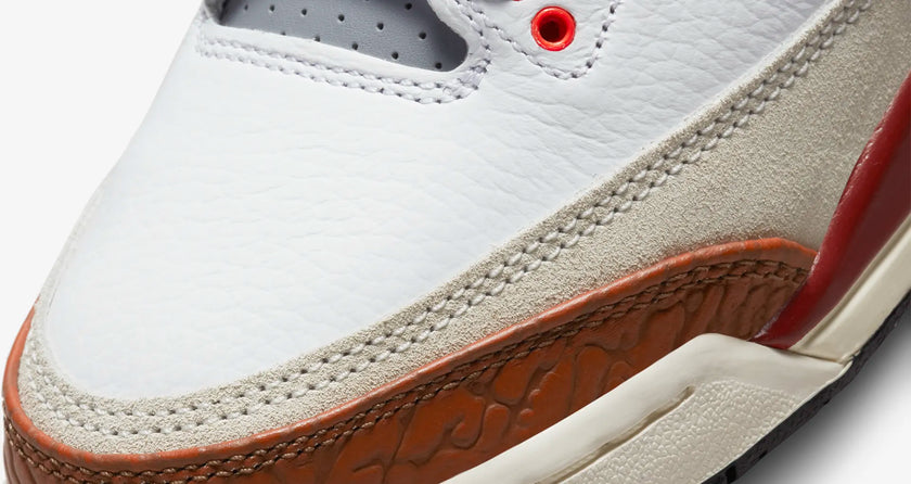Big Kids' Air Jordan 3 Mars Stone - GENUINE AUTHENTIC BRAND LLC