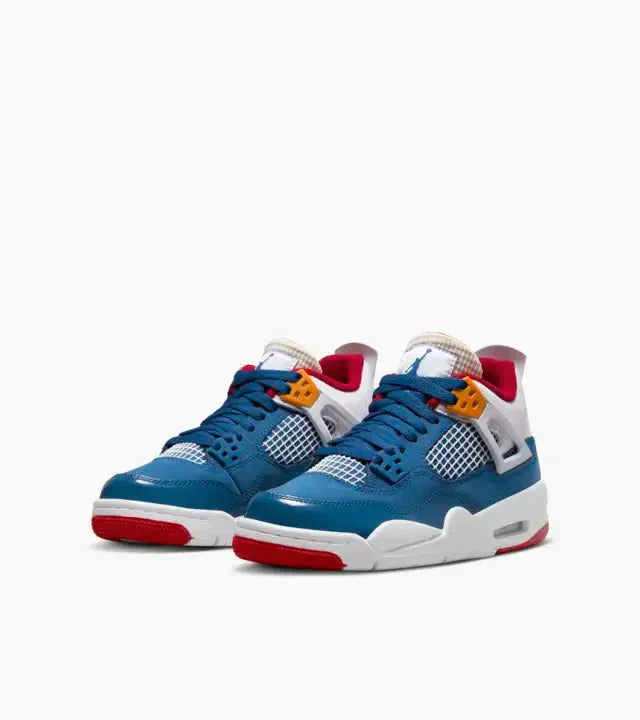Big Kids' Air Jordan 4 French Blue (GS) - GENUINE AUTHENTIC BRAND LLC