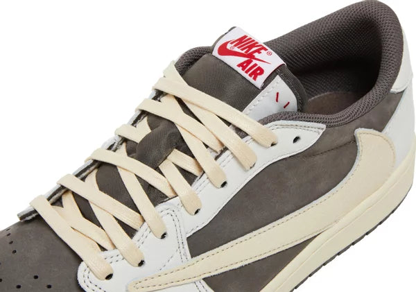 Travis Scott x Air Jordan 1 Low OG 'Reverse Mocha' Sneakers for Men - GENUINE AUTHENTIC BRAND LLC
