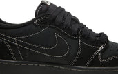 Travis Scott x Air Jordan 1 Low OG SP 'Black Phantom' Sneakers for Men - GENUINE AUTHENTIC BRAND LLC