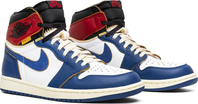 Air Jordan 1 Retro High Union Los Angeles Blue Toe (2018) Sneakers for Men - Genuine Authentic Brand