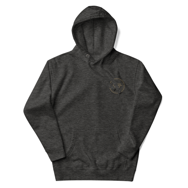 Genuine Authentic Brand Embroidered Left Logo Unisex Hoodie