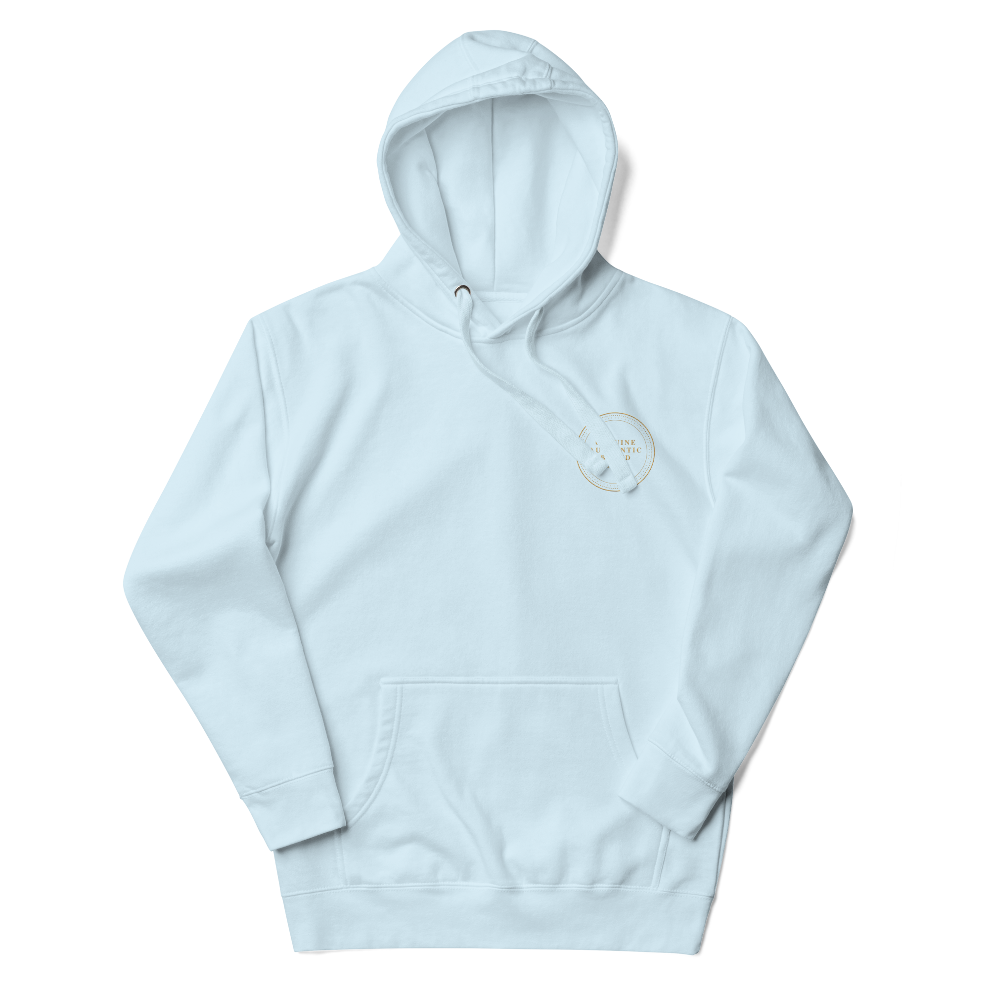 Genuine Authentic Brand Embroidered Left Logo Unisex Hoodie