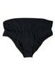 Dolce & Gabbana Black Nylon Stretch Swimwear Slip Bottom Bikini