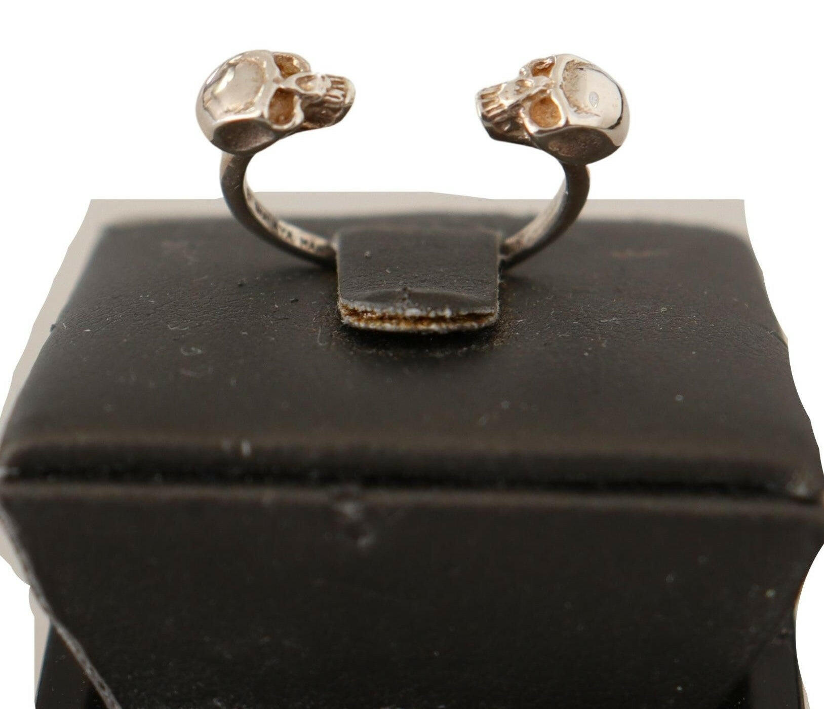 Nialaya Antique Silver Tone Skull Men Jewelry Ring - GENUINE AUTHENTIC BRAND LLC  