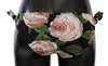 Dolce & Gabbana Black Roses Print Swimsuit Bikini Bottom Swimwear - GENUINE AUTHENTIC BRAND LLC  