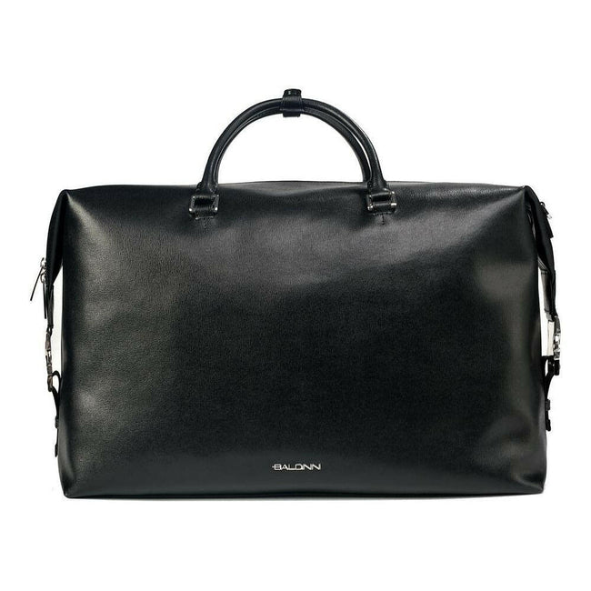 Baldinini Trend Black Leather Di Calfskin Luggage And Travel.