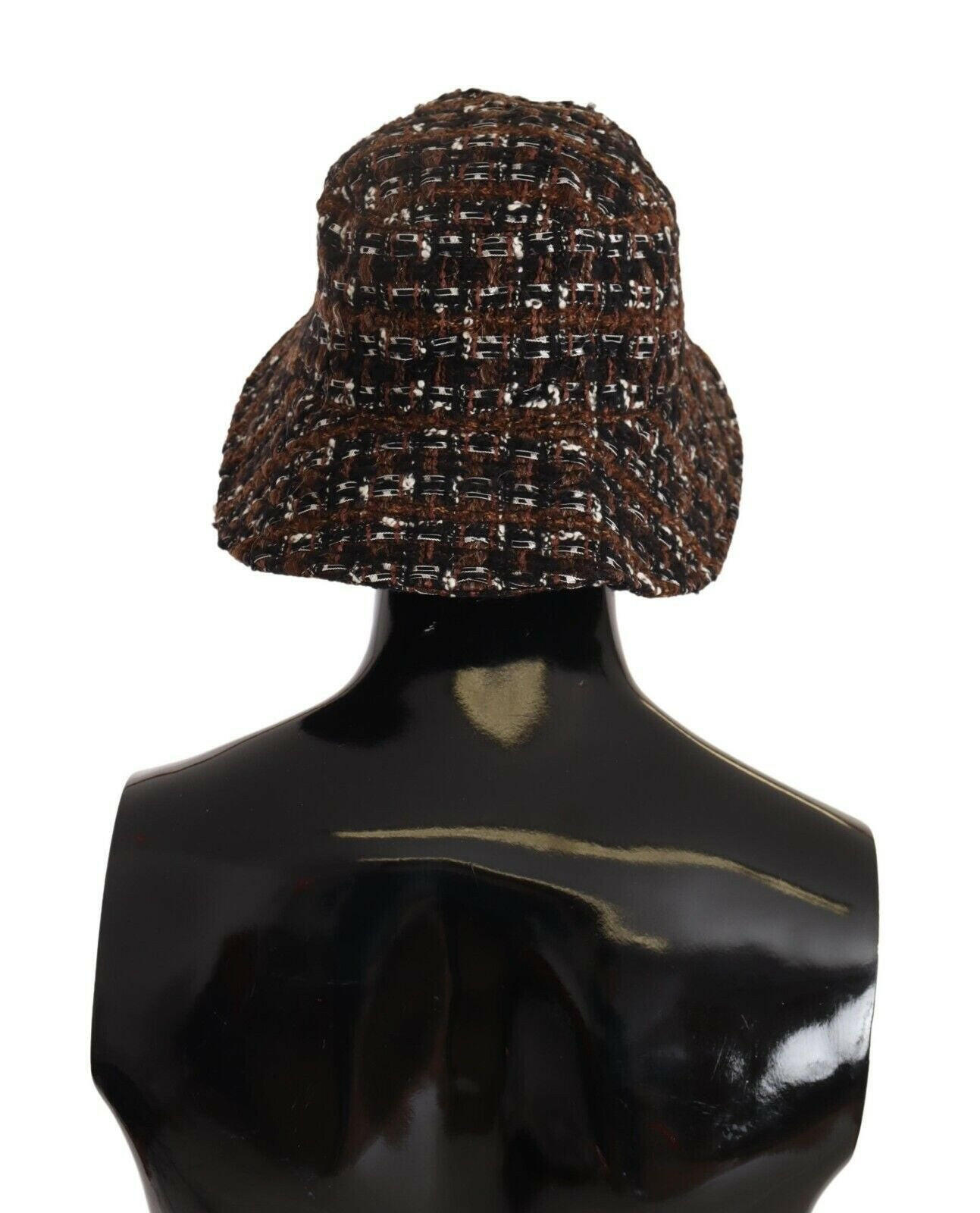 Dolce & Gabbana Multicolor Fabric Woven Wide Brim Bucket Hat - GENUINE AUTHENTIC BRAND LLC  