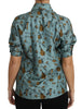 Dolce & Gabbana Multicolor Musical Instruments Silk Short sleeve Shirt - GENUINE AUTHENTIC BRAND LLC  
